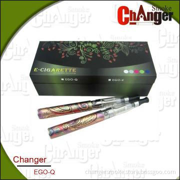 Hot ! New factory direct sale price embossed ego q with ego q battery